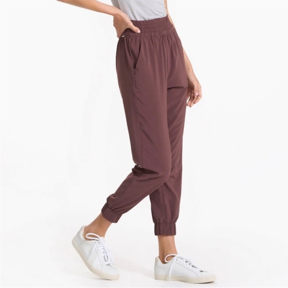 Vuori Villa Lightweight Pants Joggers Lounge Pants In Chestnut Women’s Size XS